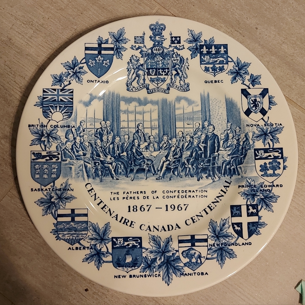 1967 Commemorative Plate